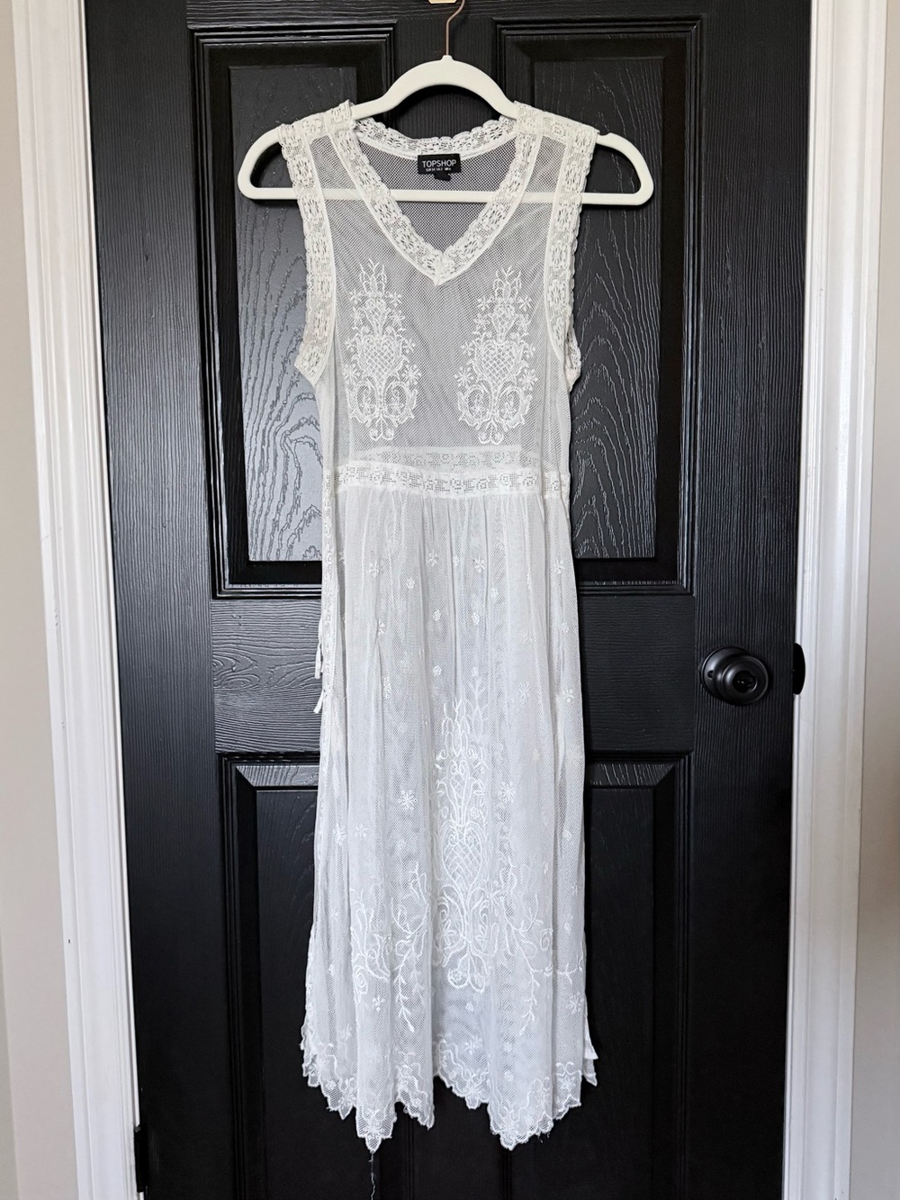 Topshop Sheer Dress